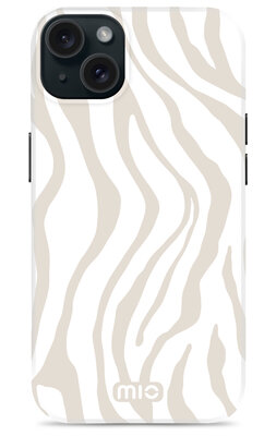 MIO MagSafe iPhone 15 / 14 / 13 hoesje Sandy Zebra