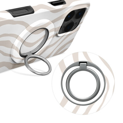 MIO Ring Holder universele MagSafe houder Sandy Zebra