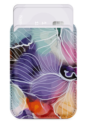 MIO Card Holder MagSafe Wallet Flowers