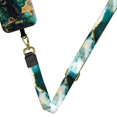 MIO Lanyard universeel draagkoord Green Marble