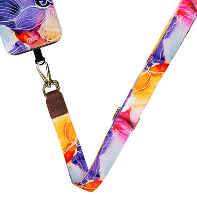 MIO Lanyard universeel draagkoord Flowers