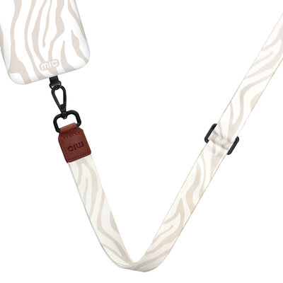MIO Lanyard universeel draagkoord Zebra