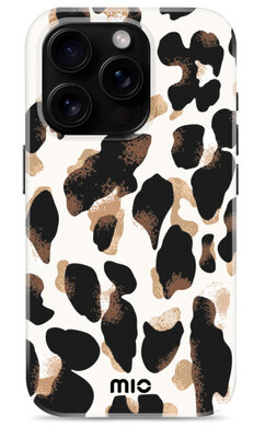 MIO MagSafe iPhone 16 Pro hoesje Leopard