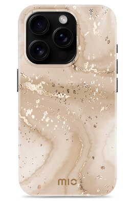 MIO MagSafe iPhone 16 Pro Max hoesje Gold Marble