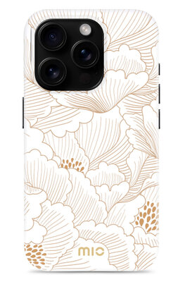 MIO MagSafe iPhone 16 Pro Max hoesje White Roses