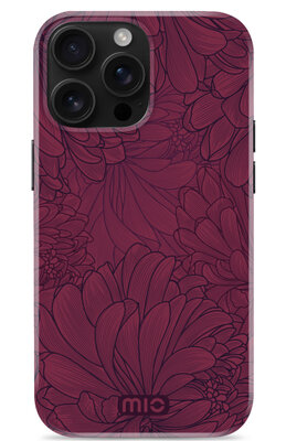 MIO MagSafe iPhone 16 Pro Max hoesje Berry Blooms