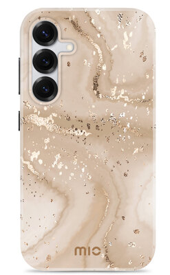 MIO MagSafe Galaxy S25 hoesje Gold Marble