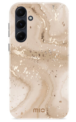 MIO MagSafe Galaxy A55 hoesje Gold Marble