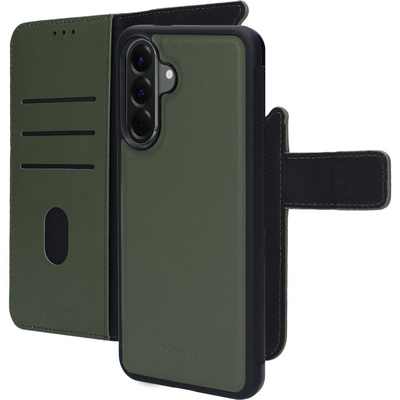 Mobiparts leren 2 in 1 Wallet Galaxy A56 hoesje groen