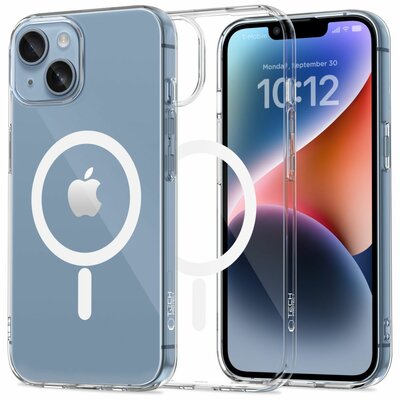 TechProtection Flex MagSafe iPhone 13 / 14 hoesje transparant