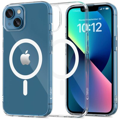 TechProtection Flex MagSafe iPhone 13 mini hoesje transparant