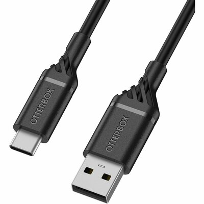 Otterbox USB-C naar USB-A kabel 1 meter zwart