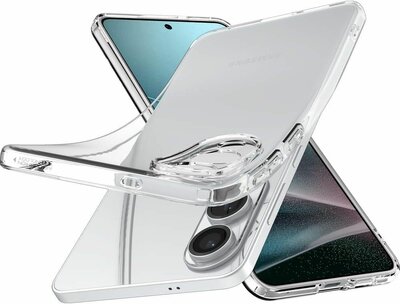Spigen Crystal Flex Galaxy S25 Edge hoesje transparant