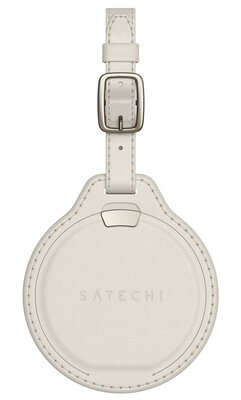 Satechi FindAll Luggage Tag bagagelabel met Find My tracker beige