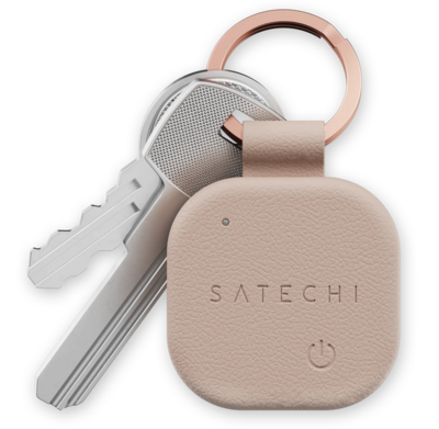 Satechi FindAll Keychain sleutelhanger met Find My Tracker roze