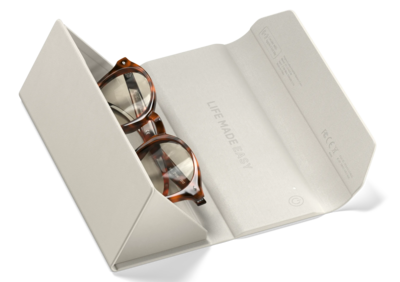 Satechi FindAll Glasses brillenkoker met Find My tracker beige