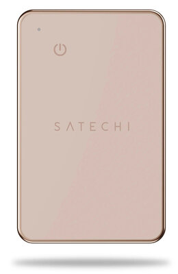 Satechi FindAll card met Find My tracker roze