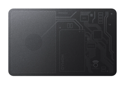 Nomad Tracking Card met Find My tracker zwart