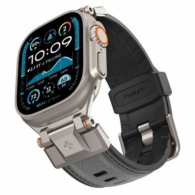 Spigen DuraPro Armor Apple Watch 49 / &nbsp;46 / 45 / 44 &nbsp;mm bandje grijs