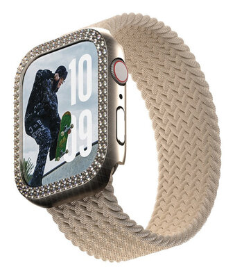 PanzerGlass SAFE Bling Bumper Apple Watch 46 mm hoesje zilver