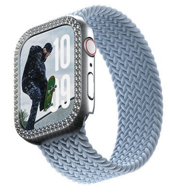 PanzerGlass SAFE Bling Bumper Apple Watch 46 mm hoesje zilver