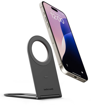 Twelve South Curve Nano MagSafe iPhone stand slate