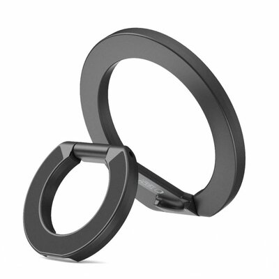 TechProtection magnetische MagSafe ring stand zwart