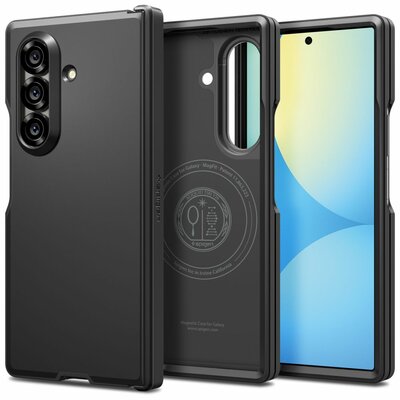 Spigen Tough Armor MagSafe Galaxy Z Fold&nbsp;7 hoesje zwart