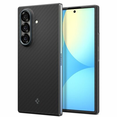 Spigen AirSkin Aramid Galaxy Z Fold&nbsp;7 hoesje zwart