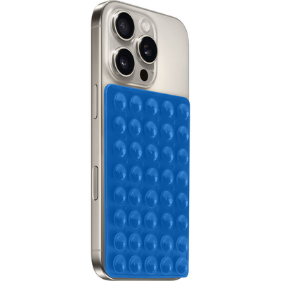 Mobiparts Sticky Pad zuignap telefoonhouder blauw