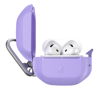 Keybudz Element AirPods Pro 4 hoesje paars