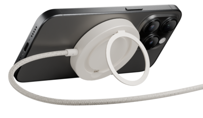 Native Union SnapStand MagSafe oplader met stand sandstone