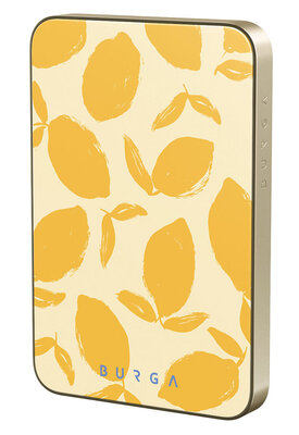 Burga MagSafe draadloze powerbank 5000 mAh lemon tart