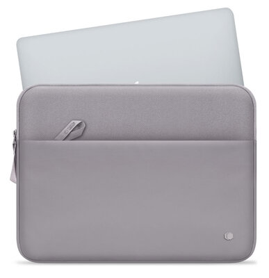 TechProtection Zipper MacBook 13 / 14 sleeve grijs