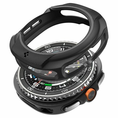 Spigen Liquid Air Galaxy Watch 8 46 mm hoesje zwart