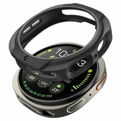Spigen Liquid Air Galaxy Watch 8 40 mm hoesje zwart