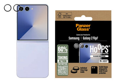 PanzerGlass Hoops Galaxy Z Flip 7 camera lens screenprotector