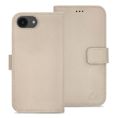 My Style Flex Wallet iPhone 16e hoesje taupe