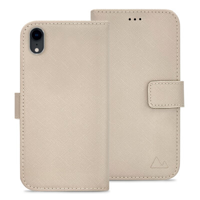 My Style Flex Wallet iPhone 11 / iPhone XR hoesje taupe