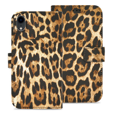 My Style Flex Wallet iPhone 11 / iPhone XR hoesje leopard