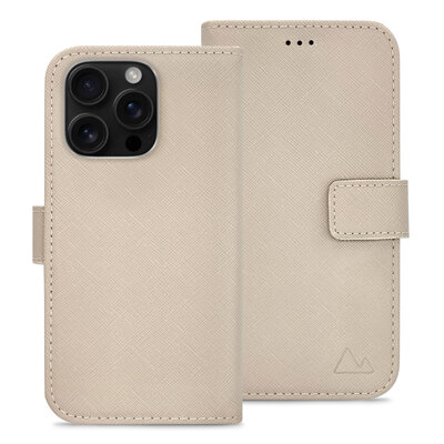My Style Flex Wallet iPhone 16 Pro hoesje taupe
