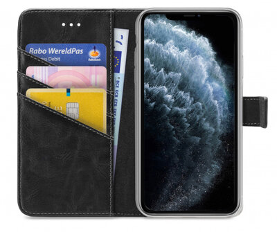 My Style Flex Wallet iPhone 11 Pro Max hoesje zwart