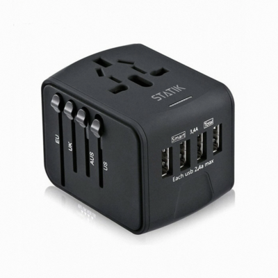 Statik GloboCharge Lite oplader 12 watt zwart