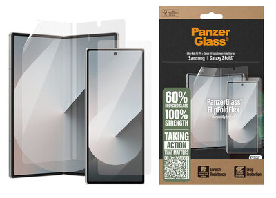 PanzerGlass Combo 2 in 1 Galaxy Z Fold 7 screenprotector