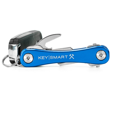 KeySmart Rugged sleutelhouder blauw