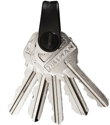 KeySmart Mini Flex sleutelhouder zwart