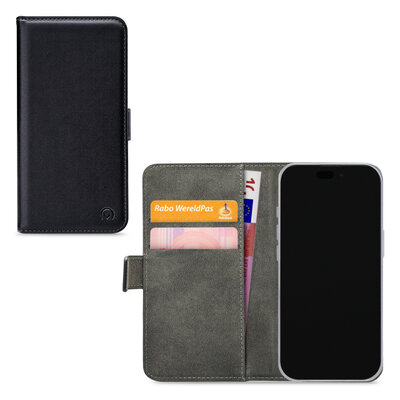 Mobilize Classic Gelly Wallet iPhone 17 Air hoesje zwart