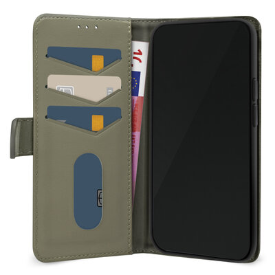 Mobilize Premium Gelly Wallet iPhone 17 hoesje groen