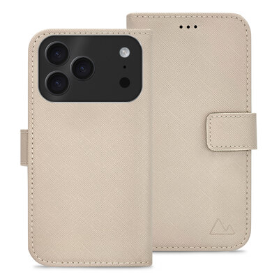 My Style Flex Wallet iPhone 17 Pro Max hoesje beige