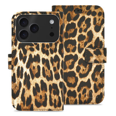 My Style Flex Wallet iPhone 17 Pro Max hoesje leopard